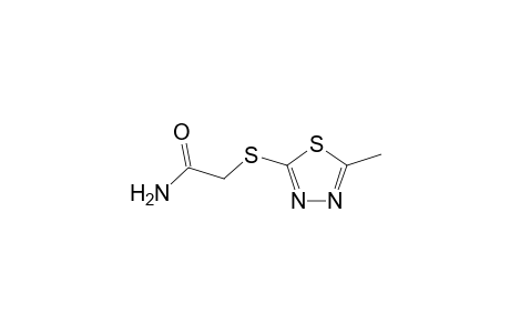 2-[(5-methyl-1,3,4-thiadiazol-2-yl)sulfanyl]acetamide