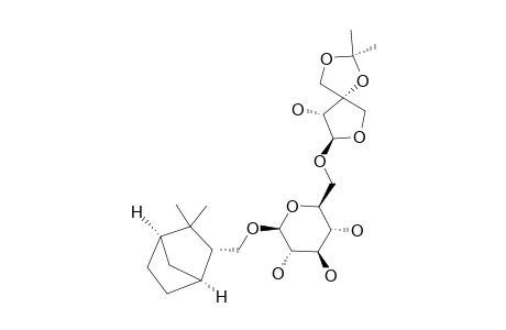 SHIONOSIDE-C;L-ENDO-CAMPHANOL-8-3,5-ISOPROPYLIDENE-BETA-D-APIOFURANOSYL-(1->6)-BETA-D-GLUCOPYRANOSIDE