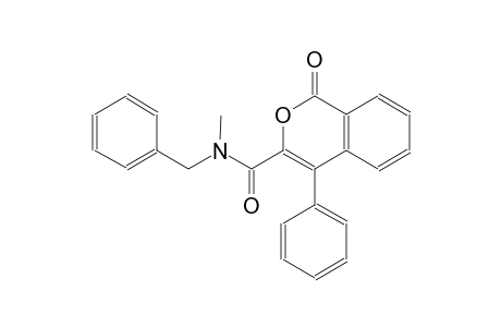 1H-2-benzopyran-3-carboxamide, N-methyl-1-oxo-4-phenyl-N-(phenylmethyl)-