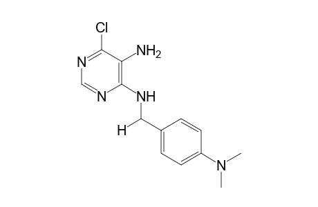 5-Amino-4-chloro-6-[p-(N,N-dimethylamino)phenyl]-pyrimidine