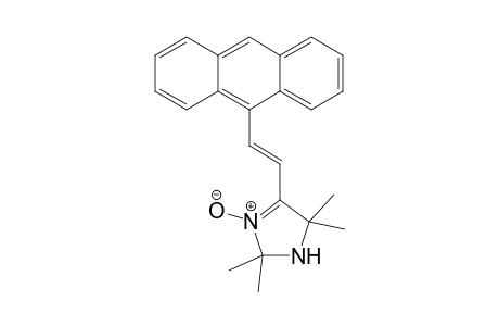 2,2,5,5-Tetramethyl-4-[2'-(9"-anthryl)vinyl]-2,5-dihydro-1H-imidazole - 3-oxide