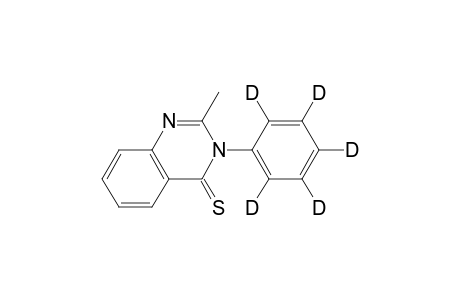 2-Methyl-3-(pentadeuterophenyl)-4(3H)-quinazolinthione