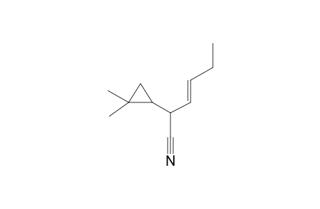 [2-(1-Butenyl)-2,2-dimethylcyclopropyl]acetonitrile