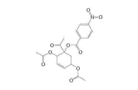 [1R*,2R*,5R*]-1-ACETYL-2,5-DIACETOXY-3-CYCLOHEXEN-1-YL-PARA-NITROBENZOATE