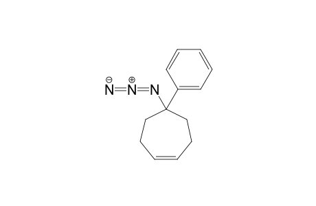 1-Azido-1-phenylcyclohept-4-ene