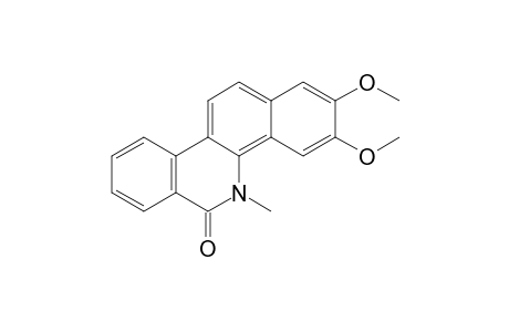 2,3-Dimethoxy-5-methylbenzo[c]phenanthridin-6(5H)-one