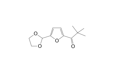 1-(5-(1,3-Dioxolan-2-yl)furan-2-yl)-2,2-dimethylpropan-1-one