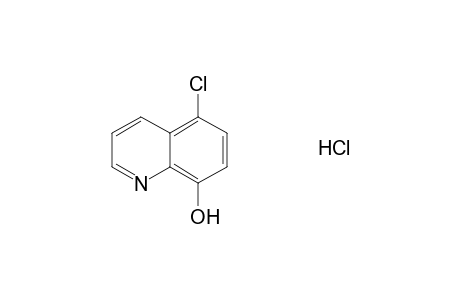 5-chloro-8-quinolinol, hydrochloride