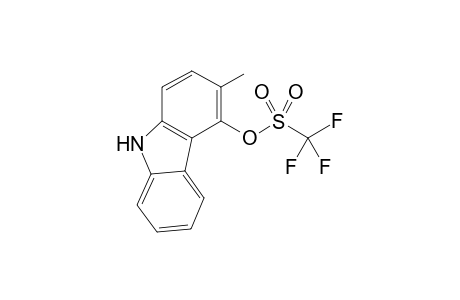 4-Trifluoromethanesulfonyloxy-3-methyl-9H-carbazole