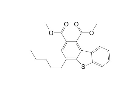 2,3-Dibenzothiophenedicarboxylic acid, 4-pentyl-, dimethyl ester
