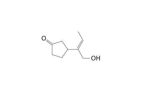 (E)-3-[1-(Hydroxymethyl)-1-propenyl]cyclopentanone
