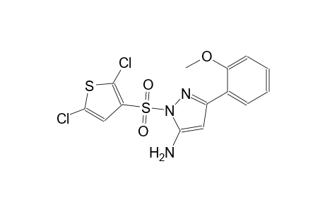 1H-pyrazol-5-amine, 1-[(2,5-dichloro-3-thienyl)sulfonyl]-3-(2-methoxyphenyl)-