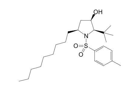 all-cis-2-tert-Butyl-5-nonyl-1-tosylpyrrolidin-3-ol