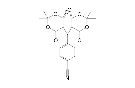 3'-(4-Cyanophenyl)-dispiro[(2",2"-dimethyl-1",3"-dioxan)-5,1'-cyclopropane-2',5''-(2,2-dimethyl-1,3-dioxan)]-4,4'',6,6''-tetrone