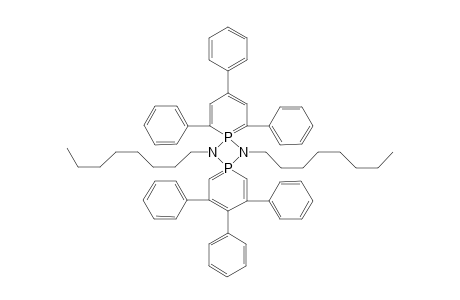 N,N-Di-n-octyl-2,4,6,3",4",5"-hexaphenyl-diaza-.lamda.(5).lamda.(5)-diphospha-dispiro[5.1.5.1]tetradecahexaene