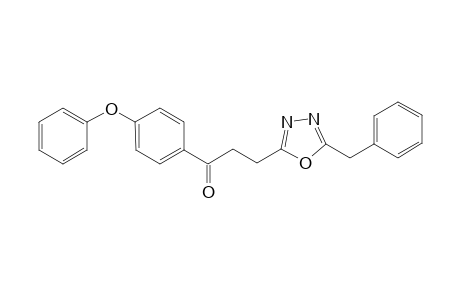1-(p-Phenoxyphenyl)-3-[5'-benzyl-1',3',4'-oxadiazol-2'-yl]propan-1-one