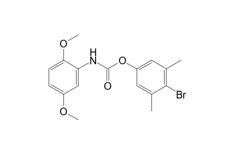 2,5-dimethoxycarbanilic acid, 4-bromo-3,5-xylyl ester
