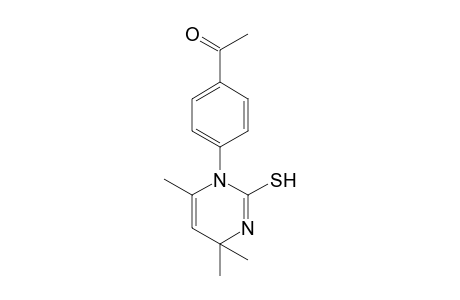 4'-[2-mercapto-4,4,6-trimethyl-1(4H)-pyrimidinyl]acetophenone