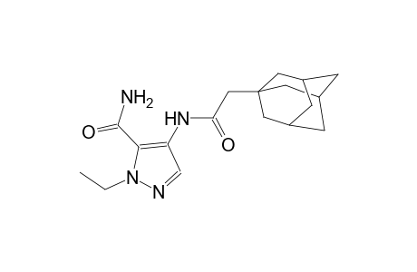 4-[(1-adamantylacetyl)amino]-1-ethyl-1H-pyrazole-5-carboxamide