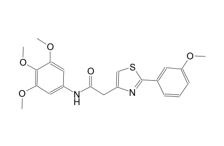 4-thiazoleacetamide, 2-(3-methoxyphenyl)-N-(3,4,5-trimethoxyphenyl)-