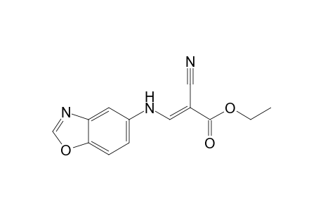 5-{[2'-(Ethoxycarbonyl)-2'-cyanoethenyl]amino}benzoxazol