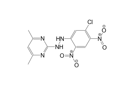 pyrimidine, 2-[2-(5-chloro-2,4-dinitrophenyl)hydrazino]-4,6-dimethyl-