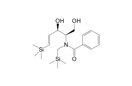 (3R,4R)-1-(Trimethylsilyl)-4-[N-[(trimethylsilyl)methyl]-N-benzoylamino]-1(E)-propene-3,5-diol