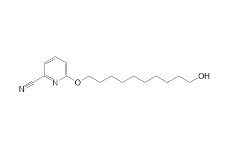 2-Pyridinecarbonitrile, 6-[(10-hydroxydecyl)oxy]-