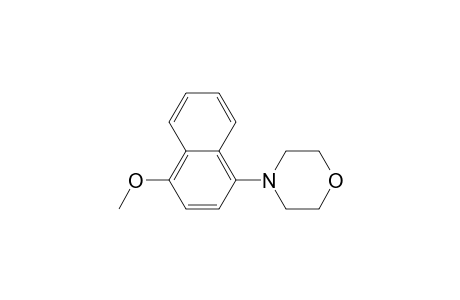 4-(4-Methoxy-1-naphthalenyl)-morpholine