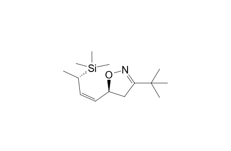 [(Z,1S)-3-[(5S)-3-tert-butyl-2-isoxazolin-5-yl]-1-methyl-allyl]-trimethyl-silane