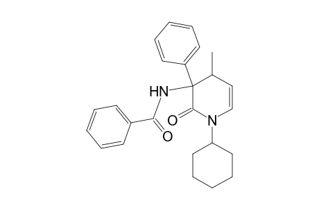 N-(1-cyclohexyl-2-keto-4-methyl-3-phenyl-4H-pyridin-3-yl)benzamide