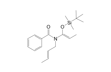 N-{1-[(t-Butyldimethylsilyloxy)prop-2"-enyl}-N-(but-2'-enyl)]benzamide