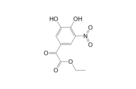 2-(3,4-dihydroxy-5-nitro-phenyl)-2-keto-acetic acid ethyl ester
