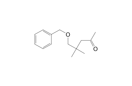 1-(Benzyloxy)-2,2-dimethylpentan-4-one