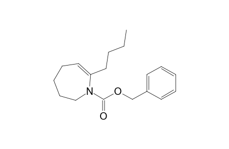 7-Butyl-2,3,4,5-tetrahydroazepine-1-carboxylic acid benzyl ester