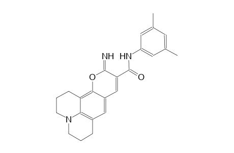 1H,5H,11H-[1]benzopyrano[6,7,8-ij]quinolizine-10-carboxamide, N-(3,5-dimethylphenyl)-2,3,6,7-tetrahydro-11-imino-