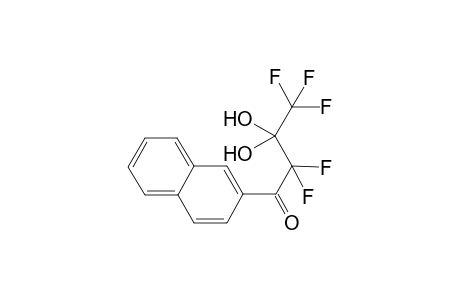 2,2-Difluoro-4,4,4-trifluoro-3,3-dihydroxy-1-naphthalen-2-ylbutan-1-one