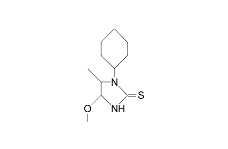 1-Cyclohexyl-4-methoxy-trans-5-methyl-imidazolidine-2-thione