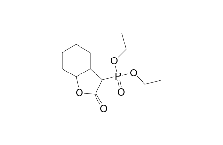 3-Diethoxyphosphoryl-3a,4,5,6,7,7a-hexahydro-3H-1-benzofuran-2-one