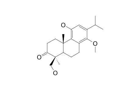 TRIPTONEDIOL;11,19-DIHYDROXY-14-METHOXY-3-OXOABIETA-8,11,13-TRIENE