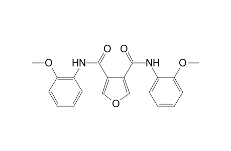 N,N'-di(o-methoxy-phenyl)-3,4-furan-dicarboxylic acid diamide