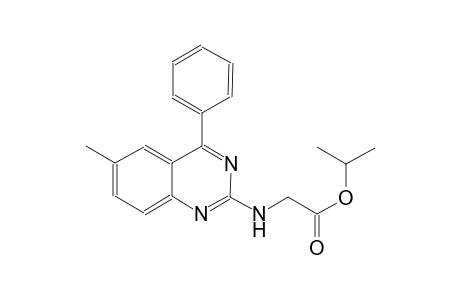 isopropyl [(6-methyl-4-phenyl-2-quinazolinyl)amino]acetate