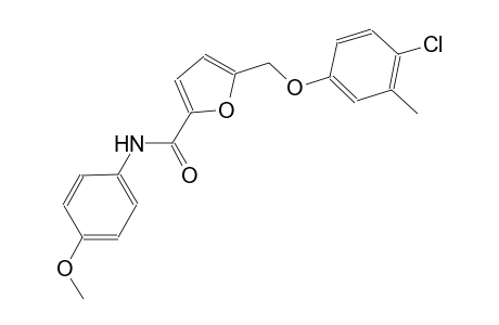 5-[(4-chloro-3-methylphenoxy)methyl]-N-(4-methoxyphenyl)-2-furamide