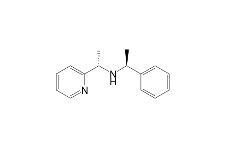 (1S)-1-phenyl-N-[(1S)-1-(2-pyridinyl)ethyl]ethanamine