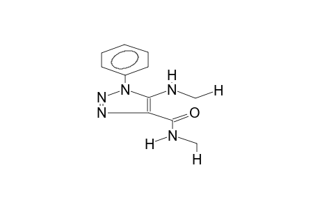5-METHYLAMINO-4-N-METHYLCARBAMOYL-1-PHENYL-1,2,3-TRIAZOLE