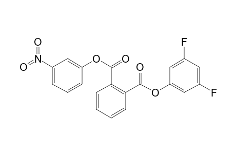 Phthalic acid, 3,5-difluorophenyl 3-nitrophenyl ester