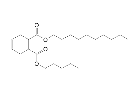 cis-Cyclohex-4-en-1,2-dicarboxylic acid, decyl pentyl ester