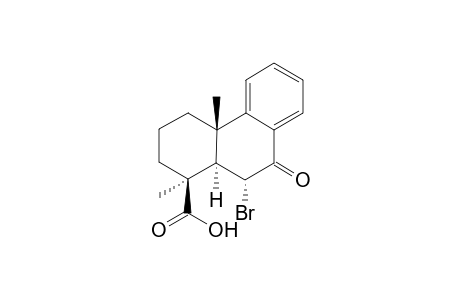 12-Desoxy-6a-bromo-7-oxopodocarpa-8,11,13-trienoic acid