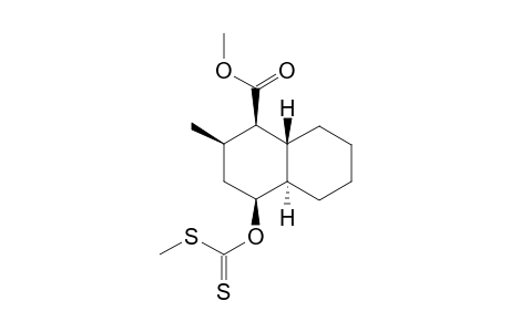 O-Methyl (1R,2R,4aR,8S,8aR)-Decahydro-2-methylnaphthalen-1-carboxylate-4-yl] S-methyl dithiocarbonate
