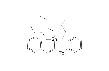 (E)-1-Tributylstannyl-1-phenyltelluro-2-phenylethene